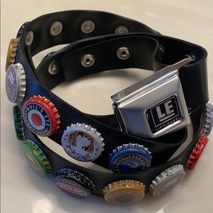 Little Earth Vintage Boho Bottle Cap Seatbelt Belt